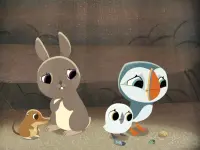 صخره پافین ها و دوستان جدید-Puffin Rock and the New Friends