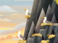 صخره پافین ها و دوستان جدید-Puffin Rock and the New Friends2