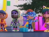 گروه هیجان کریسمس را نجات می دهد-The Action Pack Saves Christmas2