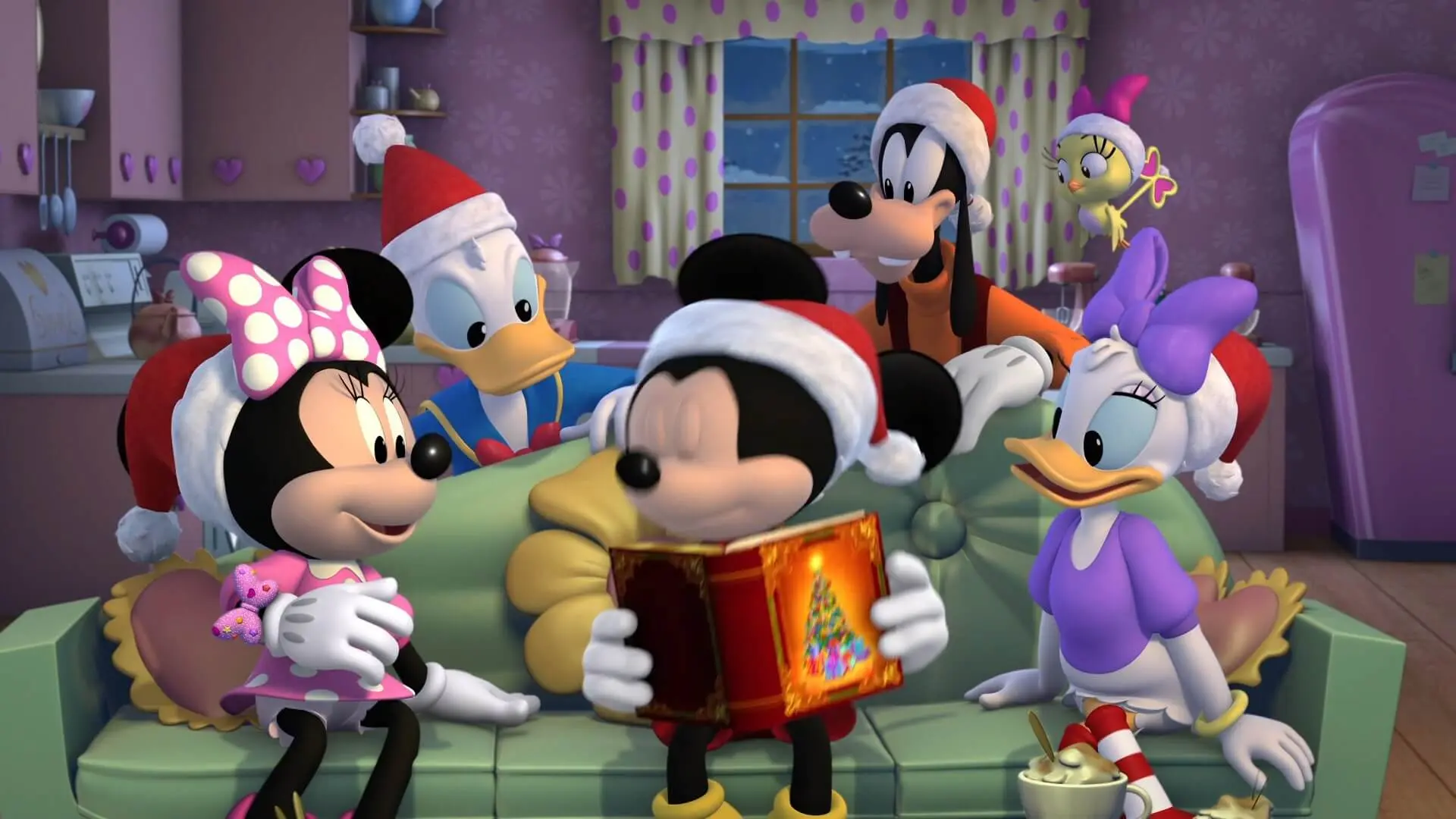 میکی و مینی کریسمس را آرزو می کنند-Mickey and Minnie Wish Upon a Christmas۵